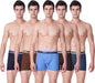 Lux Venus Cotton Assorted Solid/Plain MenS Trunk - Pack Of 5 (Vns-Fcd-Assorted)