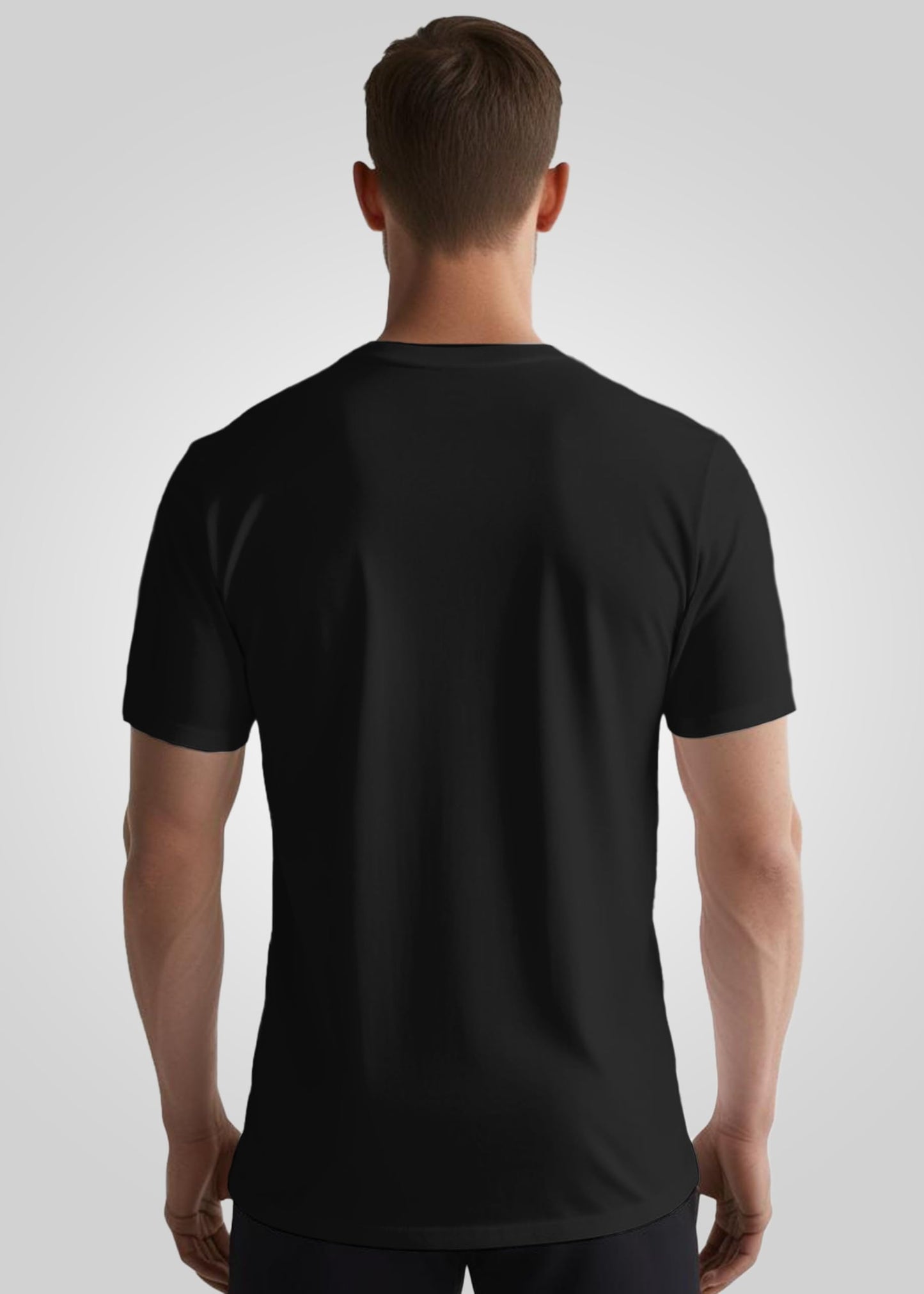 Peppyzone Mens Regular Fit T-Shirt (PZ-RT-Biker 1-5_Black2