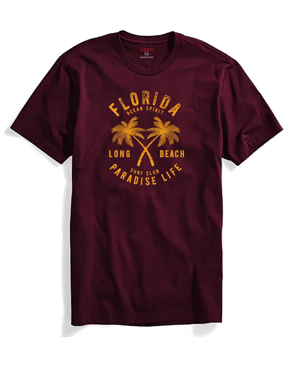 ADRO Florida Paradise Life Mens Printed T-Shirt
