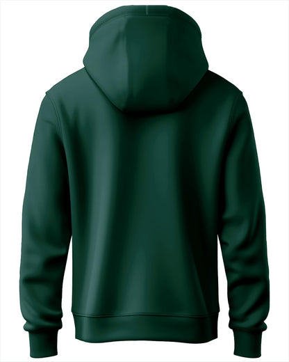 ADRO Mens Cotton Neck Hooded Sweatshirt (H24-ADRO-GRN_Green