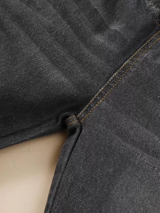 Kotty Girls Regular Fit Solid Jeans Onyx Black