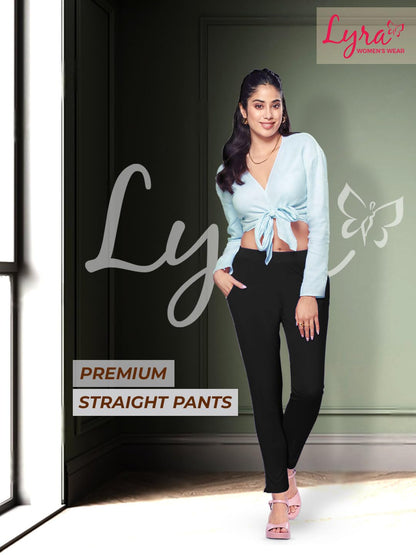 Lyra Premium Straight Pant For Women