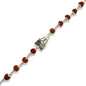 Hem Jewels Pure Silver Rudraksh Bracelet Rakhi with Damru and Trishul for Brother | Silver Rakhi for Brother | Silver Bracelet f