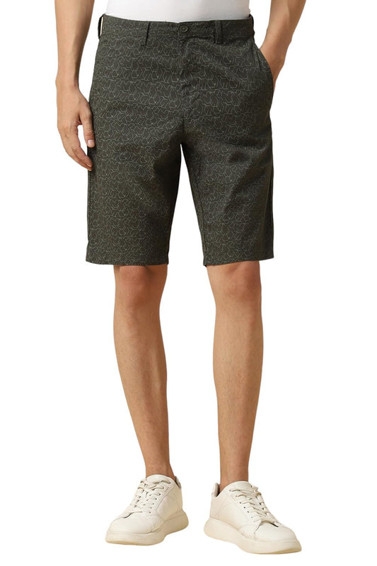Allen Solly Men Slim Fit Printed Shorts