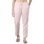 Enamor E4A5 Mid-Rise Straight Leg Pant for Women with Side Pockets