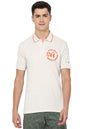 Allen Solly Men Printed Graphic Polo Neck Polo Shirt