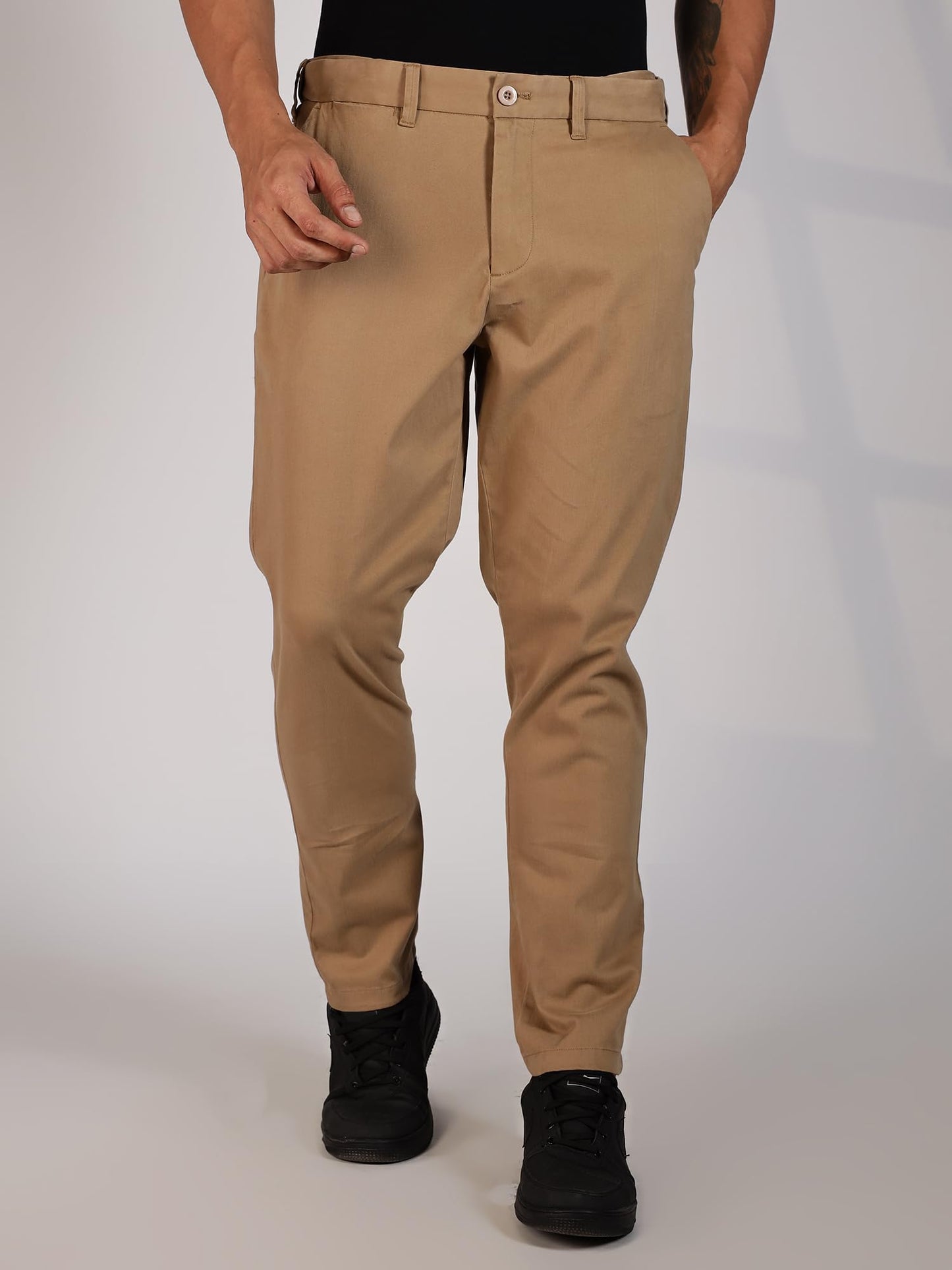 Thomas Scott | Mens | Slim Fit | Cotton Blend | Breathable Fabric | Stretchable Fabric | Casual | Semi Formal | Trouser | Chino