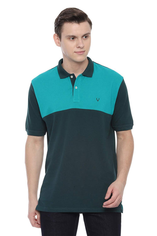 Allen Solly Men Polo Neck Polo Shirt