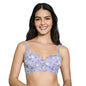 Nykd Cotton Printed Bra With Breathable Cups And Convertible Straps For All Day Comfort And Support | Wired | Full Coverage-Nyb2