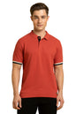 Dennis Lingo Men Rust Cotton Regular Fit Solid T-Shirts