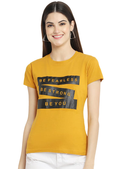 Tee Projekt Womens Cotton Blend Regular Fit T-Shirt