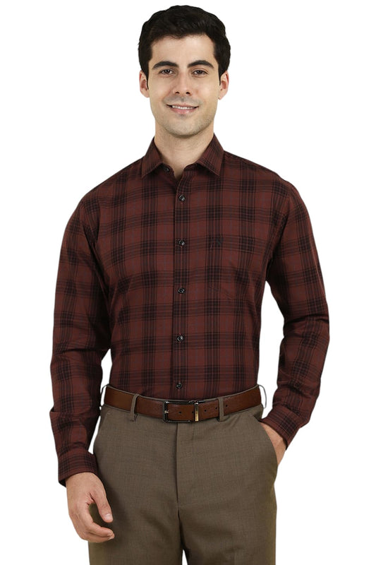 Allen Solly Boys Slim Fit Formal Full Sleeve T-Shirt