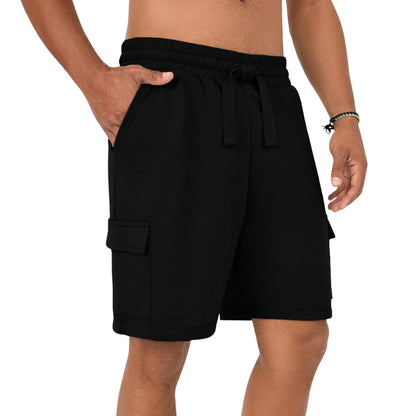 Nobero MenS Cargo Shorts (1M-Bwsh-R0082_Black