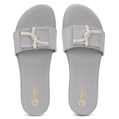 Ortho Joy Doctor Footwear For Women|| Fancy Slipper For Women || Orthopedic WomenS Fancy Slipper/Fancy Sandal For Women