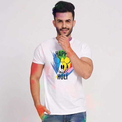 Bon Organik Happy Holi Disney Tshirts Family