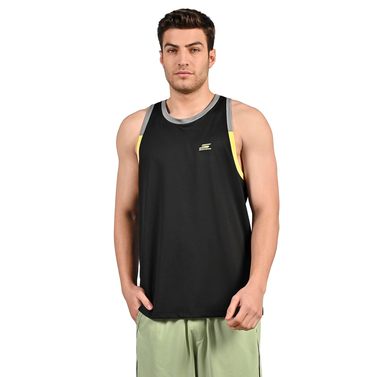 Skechers Men Cut And Sew Performance T-Shirt