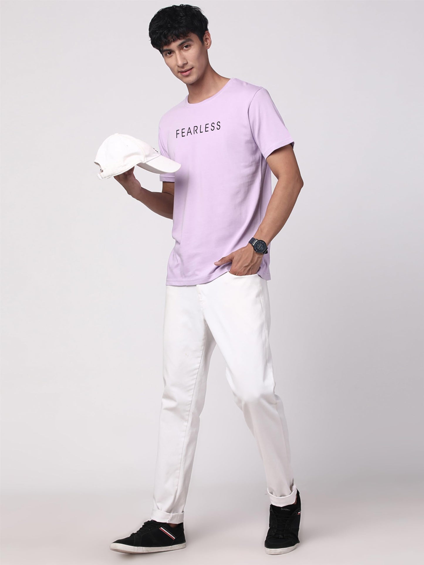 ADRO Tshirt for Men | Printed T Shirt for Men | 100% Cotton T-Shirt |Printed T Shirt | T-Shirts | RN24-FRL-PU