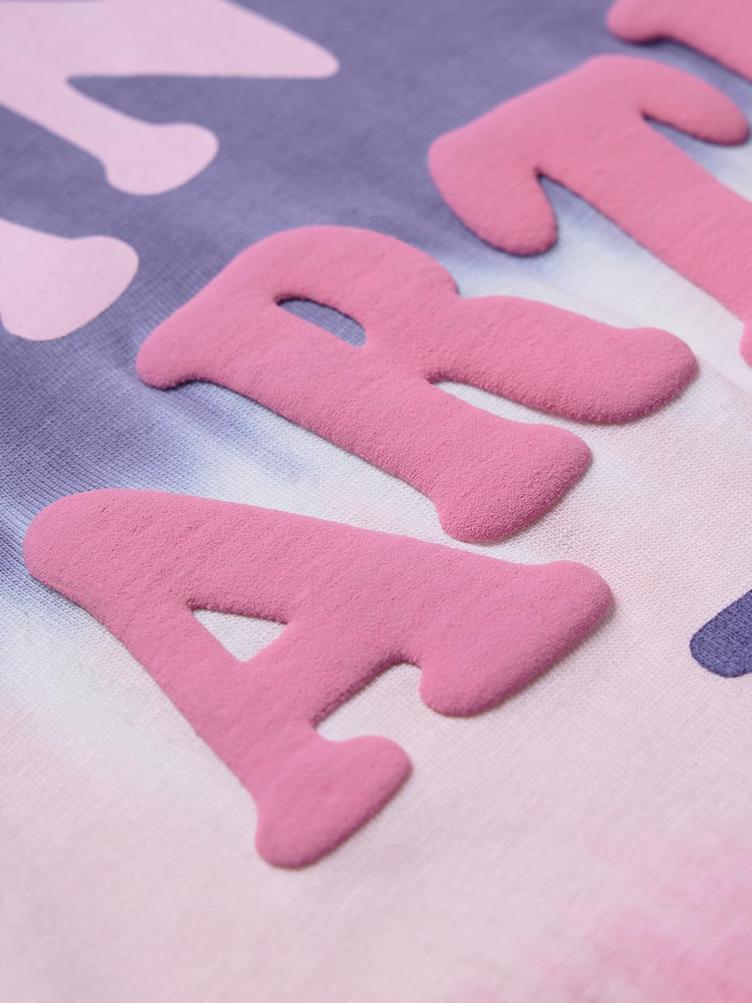 The Souled Store Artist Era Girls Round Neck Purple and Pink Printed Cotton Full Sleeve T-Shirts (2-8 Yrs)