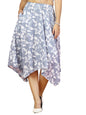 OOMPH! Long Skirts for Women Grey - msk176