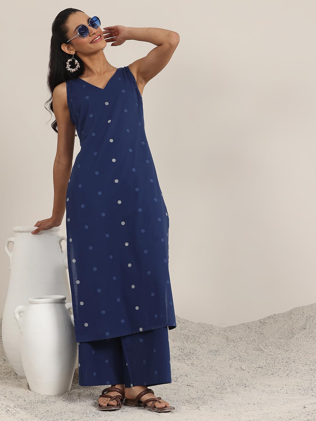 Libas WomenS Cotton Kurta Sets (400121Or