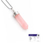 Astrotalk Love Attraction Pencil Pendant | Heart Chakra Healing & Relationship Strengthening | Rose Quartz Pendant for Women | Gift for Women | Valentine Gift for Girlfriend