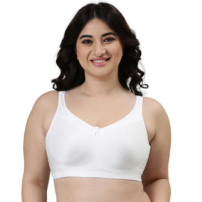 Enamor FB12 Full Support Smooth Super Lift Bra - Non-Padded, Wirefree & Full Coverage