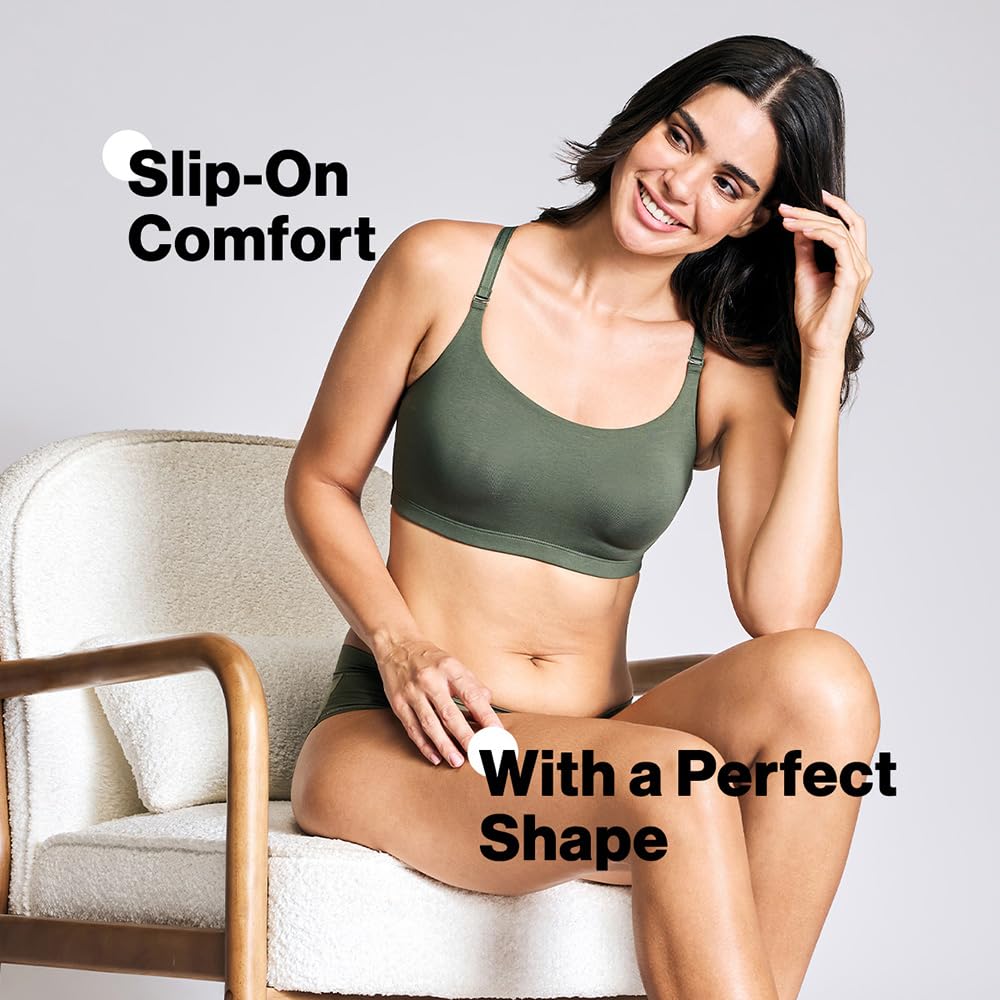 Nykd (Nyb165 Cotton Non Padded & Non Wired Full Coverage Slip On T-Shirt Bra For Women | Easy Breezy Soft Fabric With Hidden Sha