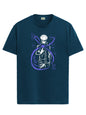 ADRO Mens Anime T Shirt - Premium Cotton Anime Gojo Tshirt - Perfect for Anime Fans Print and Comfortable Fit Teal T-Shirt|RN24-