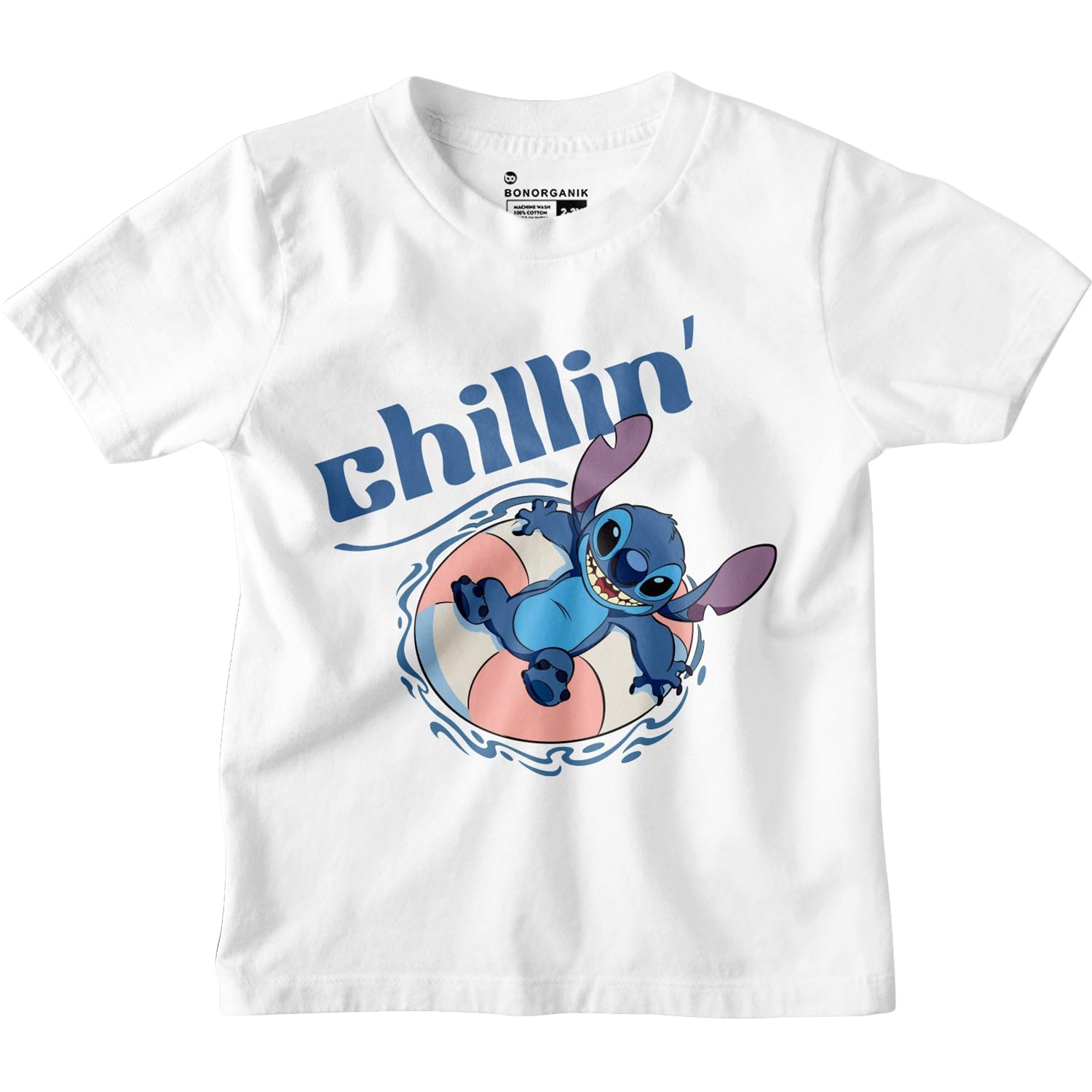 Bon Organik Boys Regular Fit T-Shirt (BON15080_White