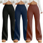 Tee Projekt Trouser for Women l Cotton Blend Summer Trouser l High-Waisted Pant (Pack of 3)