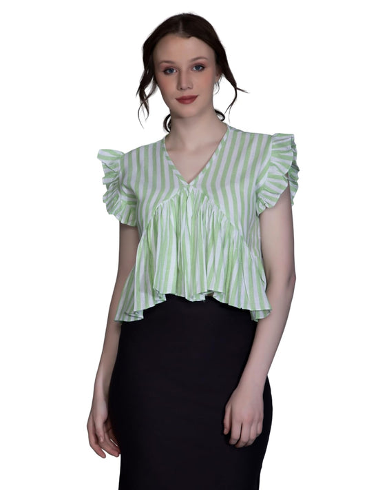 Leriya Fashion Womens Waffle Knit Tunic Cap Sleeve Button Down Tie Knot Henley Tops Loose Fitting Bat Wing Shirts Top (X-Small,