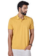 XYXX Accent Solid Halfsleeve Polo Tshirt for Men