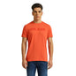 Pepe Jeans Orange Solid Graphic Print Short Sleeve T-Shirt