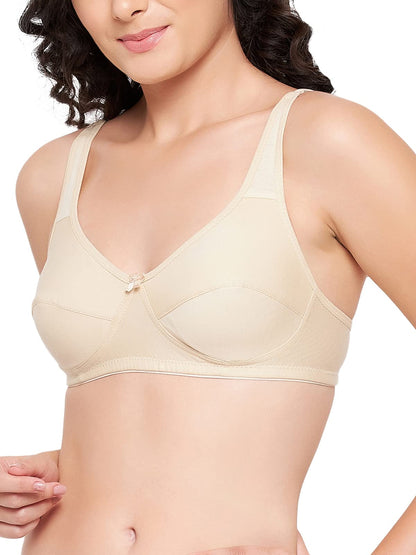 Clovia Womens Bra Beige