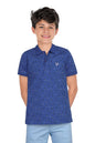Allen Solly Boys Regular Fit Printed Polo Shirt