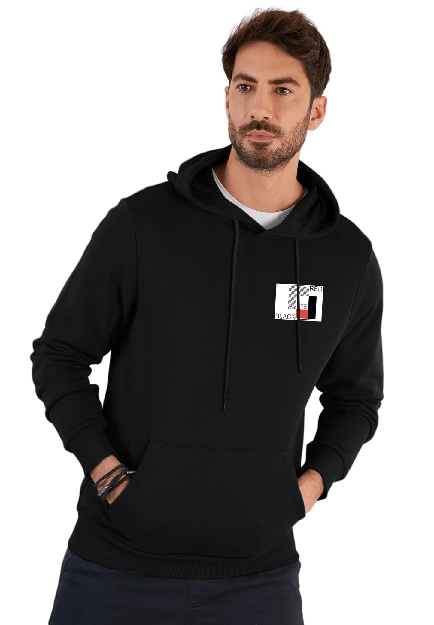 TAGAS Mens Cotton Printed Hooded Sweatshirt || Sweatshirt for Men || Jacket for Men || Mens Hoodie || Stylish Hoodie || Hoodie