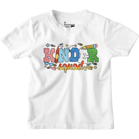 Bon Organik Boys Regular Fit T-Shirt (BON12159_White