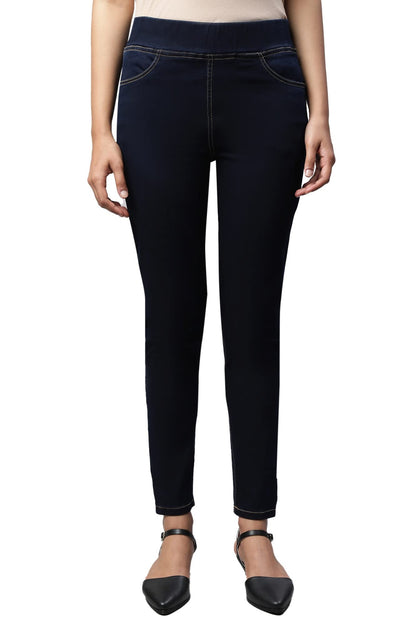 Aurelia Denim Lycra Strechable Jegging For Women | Ankle Length Jegging For Women | Denim Lycra Jegging For Women | Leggings For