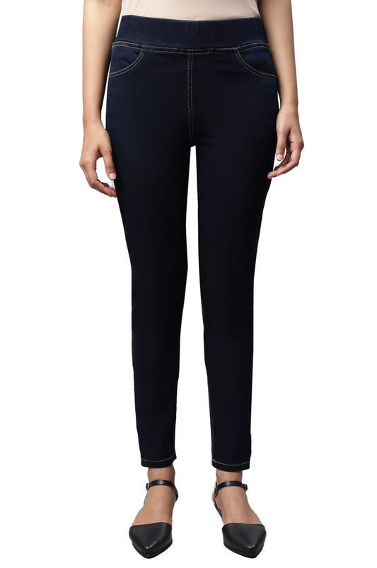 Aurelia Denim Lycra Strechable Jegging For Women | Ankle Length Jegging For Women | Denim Lycra Jegging For Women | Leggings For