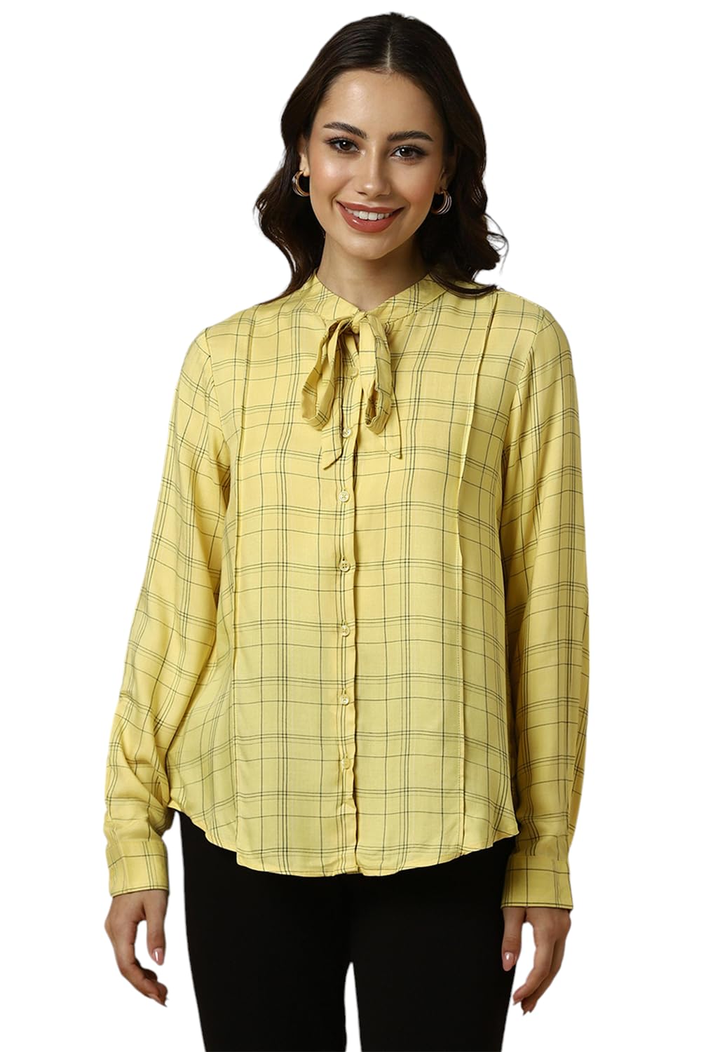 Allen Solly Women Formal Cotton Full Sleeve Stretch Shrug