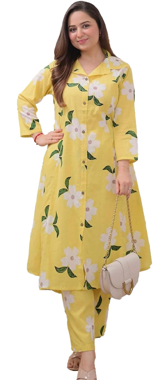 Pujia Mills Woman Kurta Set || Casual wear Cotton Co-ord Set for Summer || Latest Collection of Kurti Set 2025 || Ladies Cotton Kurti with Pocket Pant