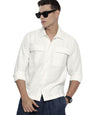The Indian Garage Co Mens Regular Fit Solid Long Sleeves Resort Overshirt Sweater
