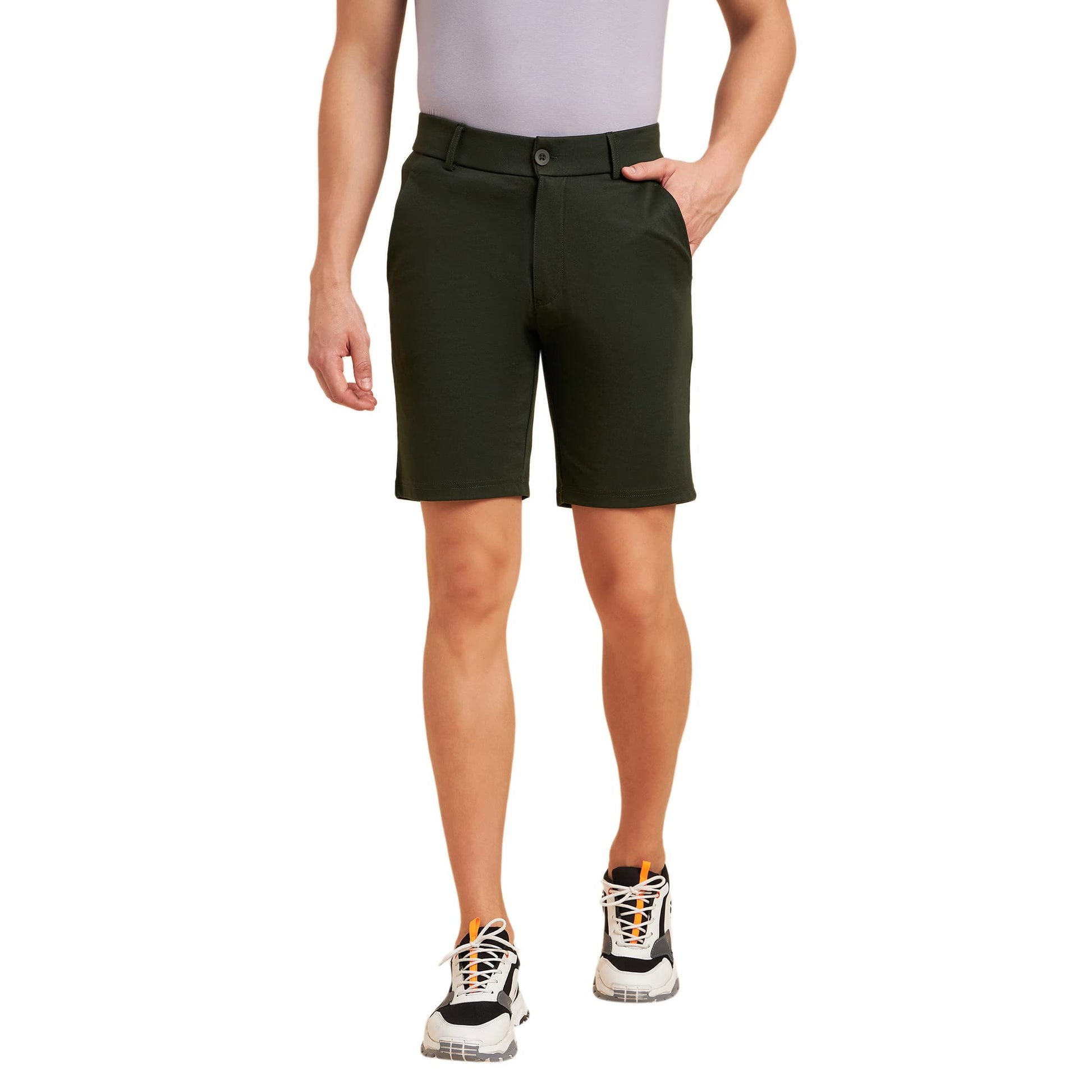 Sweet Dreams Mens Regular Shorts (MK-1656AW_Olive