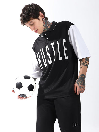 Hubberholme Men Printed Longline Oversized Mid-Rise Spread Collar Half Sleeve Co-Ord