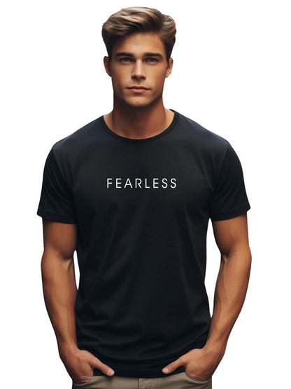 ADRO Tshirt for Men | Printed T Shirt for Men | 100% Cotton T-Shirt |Printed T Shirt | T-Shirts | RN24-FRL-BL
