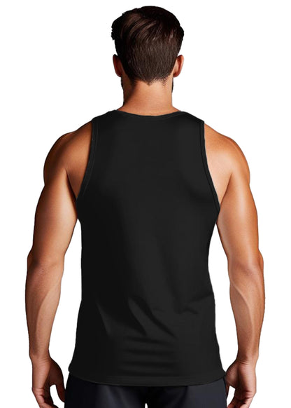 Peppyzone Mens Regular Fit Vest (TT-Teddy1620_Black2