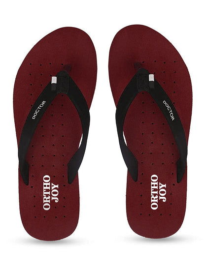 Ortho Joy Doctor Orthopedic Slippers For Ladies Daily Use/Mcr Chappals For Women