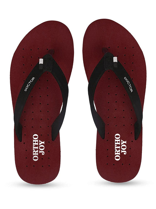 Ortho Joy Doctor Orthopedic Slippers For Ladies Daily Use/Mcr Chappals For Women