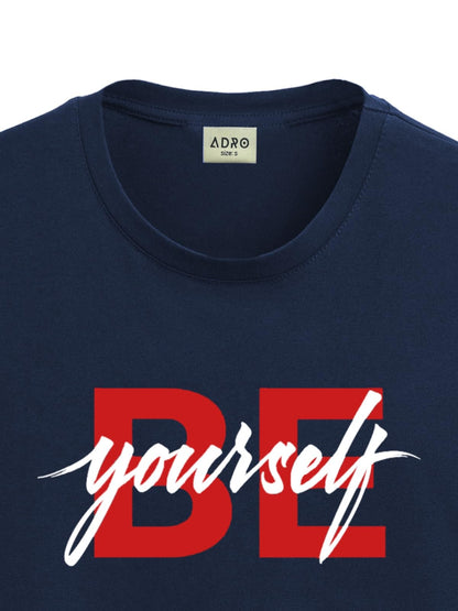 ADRO Tshirt for Men | Printed T Shirt for Men | 100% Cotton T-Shirt |Printed T Shirt | T-Shirts | RN24-BYO-NB