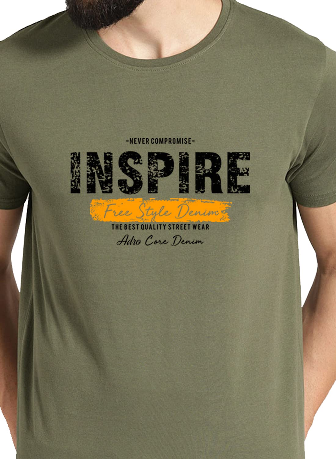 ADRO Mens Inspire Cotton T-Shirt (RN22-03-CORE-OL)